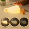 Cute Duck Silicone TouchControl LED Nursery Night Light USB Rechargeable 7