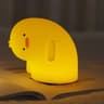 Cute Duck Silicone TouchControl LED Nursery Night Light USB Rechargeable 11