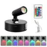 Rechargeable Motion Sensor LED Wall Spotlight With Remote Control Art  Cabinet Light 9