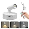 Rechargeable Motion Sensor LED Wall Spotlight With Remote Control Art  Cabinet Light 7