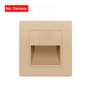 Recessed LED Staircase  Wall Night Light With PIR Motion  DayNight Sensor AC 110V220V 12