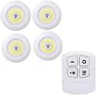 Wireless BatteryOperated LED UnderCabinet Puck Lights With Remote Control 10