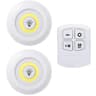 Wireless BatteryOperated LED UnderCabinet Puck Lights With Remote Control 8