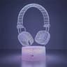 3D Optical Illusion Gaming Headset LED Lamp MultiColor Game Zone Desk Nightlight 10