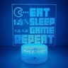3D Optical Illusion Gaming Headset LED Lamp MultiColor Game Zone Desk Nightlight 15