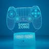 3D Optical Illusion Gaming Headset LED Lamp MultiColor Game Zone Desk Nightlight 28