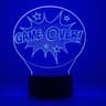 3D Optical Illusion Gaming Headset LED Lamp MultiColor Game Zone Desk Nightlight 20