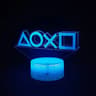 3D Optical Illusion Gaming Headset LED Lamp MultiColor Game Zone Desk Nightlight 27