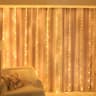 3M6M USB Remote Control LED Curtain Fairy Lights For Bedroom  Living Room Decor 7