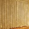 USB Remote Control Window LED Curtain String Lights With 8 Modes For Bedroom  Party Decor 7