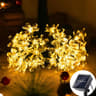 Outdoor Waterproof Solar Cherry Blossom LED String Lights For Patio Garden  Yard Decor 7