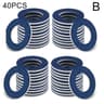 102040pcs Aluminum Oil Drain Plug Gaskets Crush Washer Seals For Toyota Lexus Scion 7