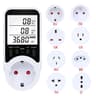 Digital LCD Energy Meter Wattmeter Power Consumption Analyzer Outlet 7