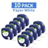 MultiPack Compatible Dymo LetraTag 12mm Label Tape Refills 12
