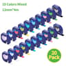 12mm Plastic Label Tape Cartridges Compatible For Dymo LetraTag LT100H 200B QX50 22