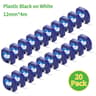 20Pack 12mm Black On Green Compatible Dymo LetraTag Plastic Label Tape Cartridges 91334 91204 8