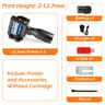Cenliro CL10B Handheld Inkjet Printer  Portable 127mm TIJ Batch Coding Machine 7