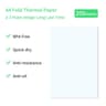 PeriPage Fanfold A4 Thermal Paper For PeriPage A40 Portable Document Printer 7