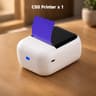 C50 Mini Portable Inkless Tattoo Transfer Printer 1557mm  2 Inch For Smartphone PC  IPad 6
