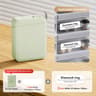 NIIMBOT D110 Mini Wireless Bluetooth Thermal Label Printer For Home Office Cables  Color Stickers 19