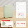 NIIMBOT D110 Mini Wireless Bluetooth Thermal Label Printer For Home Office Cables  Color Stickers 20