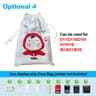 Protective Travel Storage Bag Case In Gray  Black For NIIMBOT D11 D101 D110 B1 B21  B203 Printers 6