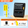 DETONGER DP230S 64mm Portable Smart Thermal Label Printer Wireless Bluetooth Barcode QR Code Cable  13