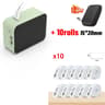 Marklife P15 Portable Thermal Label Printer Wireless Bluetooth Tag Maker For Home Flower Shops Coff 11