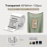 NIIMBOT Transparent SelfAdhesive Thermal Label Rolls 30mm50mm For NIIMBOT B1 B21S B21PRO B3S  B203  11