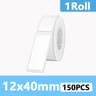 Marklife White SelfAdhesive Thermal Label Paper Roll Set Compatible With Marklife P15 P12 P11 D30   6