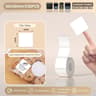 NIIMBOT Full White Series SelfAdhesive Thermal Label Rolls 2050mm For NIIMBOT B21 B1  B3S Printers 16