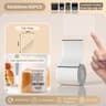 NIIMBOT B21 B203 B3S Thermal Label Printer Paper SelfAdhesive Waterproof  TearResistant Roll 7