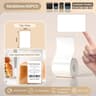 NIIMBOT B21 B203 B3S Thermal Label Printer Paper SelfAdhesive Waterproof  TearResistant Roll 29