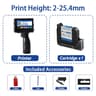 DCODE 1755PLUS1 254mm Portable Handheld Inkjet Printer Large Format Batch Coding Machine For QR Bar 7