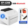 Xprinter XP420B 4Inch 110mm Thermal Shipping Label Printer USB WiFi LAN Ethernet Desktop Waybill Pr 9