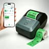 Inkless Bluetooth Thermal Label Printer  Sticker Maker With Color Paper Support For Retail Bakery   8