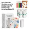 DOLEWA D2 Doodle Mini Portable Thermal Printer Wireless Sticker Maker For Photo  Label DIY Printing 7