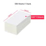 Direct Thermal Shipping Label Paper Folded Adhesive Stickers 100x100mm 100x150mm 4x6 76x130mm For T 7