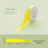 Niimbot D11 D101  D110 Thermal SelfAdhesive Waterproof Label Rolls Cable Color  Round Stickers 11