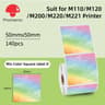 Official Phomemo M110  M220 Waterproof White Thermal Label Paper Rolls Set 15