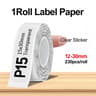 Marklife P12 Portable Mini Thermal Labeling Printer Pocket Adhesive Sticker Maker Or Continuous Lab 9