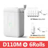Niimbot D110 Smart Portable Label Printer Mini Pocket Bluetooth Thermal Sticker Maker 10