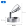 DC 12V LED RV Reading Spotlight  3W Aluminum Adjustable Wall Lamp With Switch 7