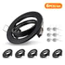 Adjustable Recessed GU10 MR16 Spotlight Frame  70mm Cutout Ceiling Downlight Holder 6
