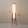 Nordic WabiSabi Solid Wood Floor Lamp  Japanese Retro Art Standing Corner Lamp For Living Room  Bed 7