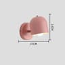 Nordic Macaron SteeringHead Wall Sconce  Adjustable Directional Wood Wall Lamp For Bedroom Living R 6