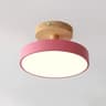 Modern Macaron LED Ceiling Light  Minimalist Flush Mount Chandelier For Aisle Corridor Foyer  Balco 9
