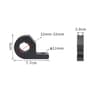 Adjustable 19mm26mm Motorcycle Headlight Bracket  HeavyDuty Fork Mount Spotlight Holder 7