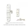 Sliding Folding Screen Door Hook Latch  AntiTheft PushPull Mesh Window Lock Buckle For Home Securit 6
