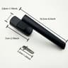 Universal Aluminum Alloy Casement Window Handle  Reversible InwardOpening Mechanical Locking Latch 6